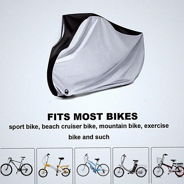 Heavy Duty Waterproof Bike Cover - Rain,Sun,Snow & UV Protection for Outdoor Use